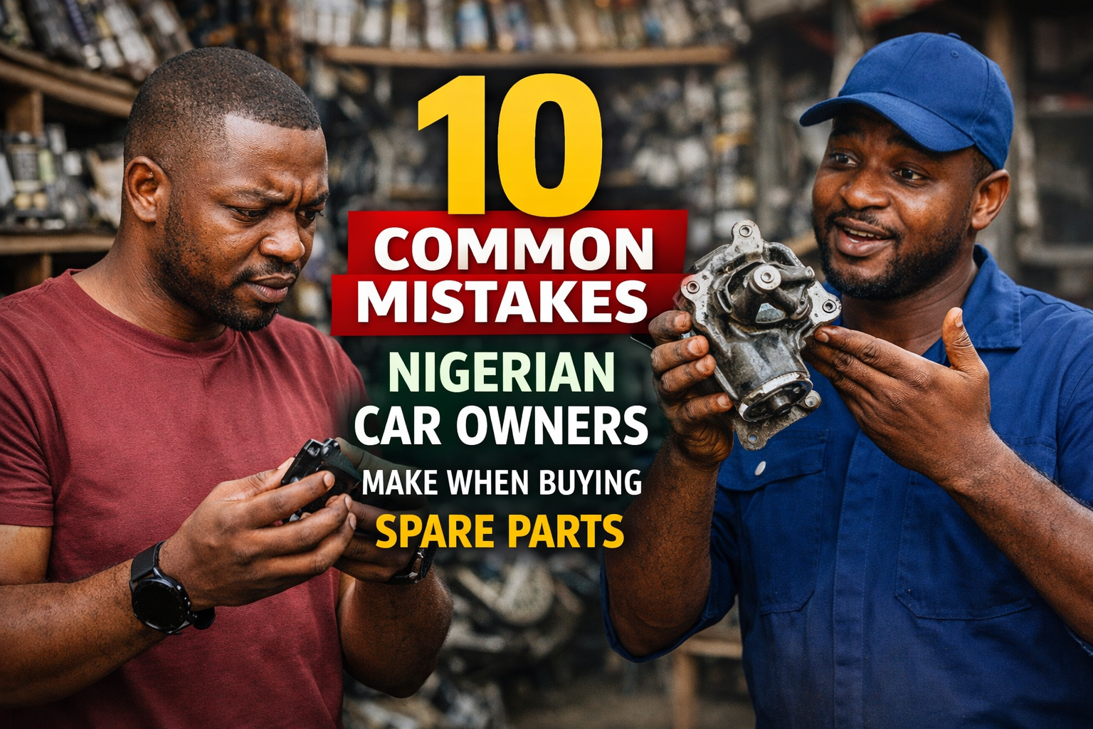 10 Common Mistakes Nigerian Car Owners Make When Buying Spare Parts